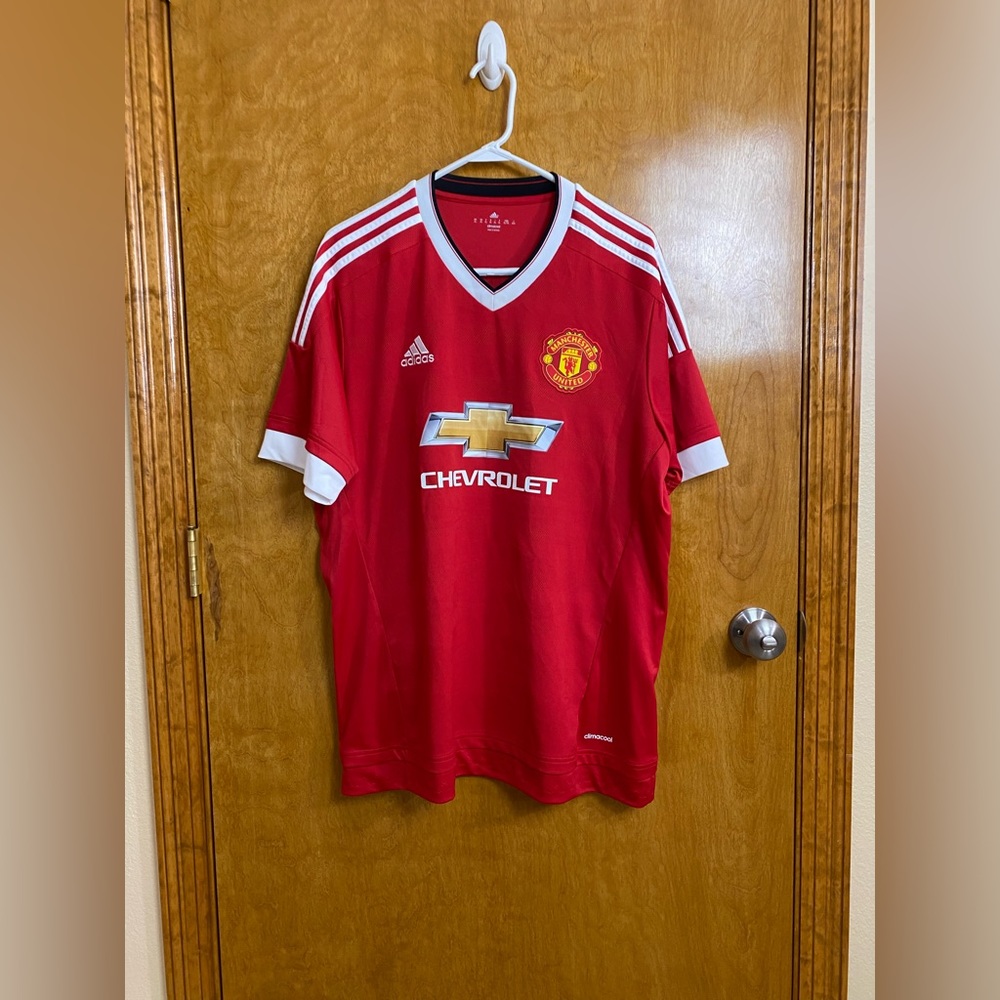 Manchester United Adidas Soccer Jersey Size XL